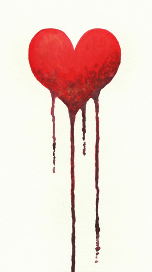 My Bleeding Heart by kilroyart