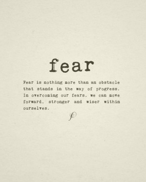 Quotes Fear