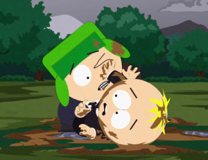 Kyle tries to help Butters in 