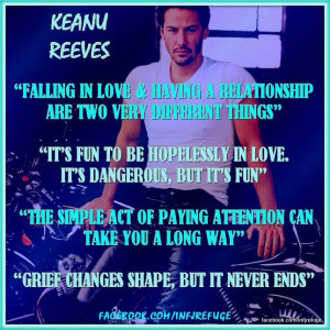 INFJs & THEIR QUOTES: KEANU REEVES FOR MORE CELEBRITY QUOTES & CONTENT ...