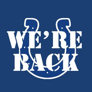 Indianapolis Colts 2010-2011 'We're Back' Tee