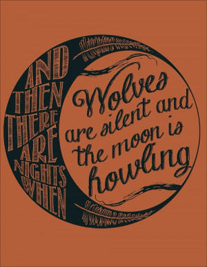 Illustration art mine wolf Cool hot quotes hipster design My art moon ...