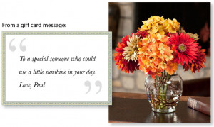 Why Do People Send Silk Flowers? Reason #8