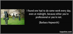 Professionalism at Work Quotes