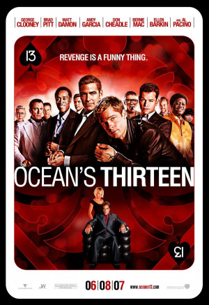 Ocean's Thirteen (2007) poster