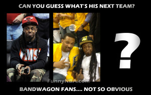 Lil Wayne a TRUE and OBVIOUS BANDWAGON FAN