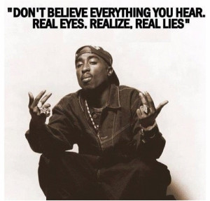 Don't Believe #Everything You Hear