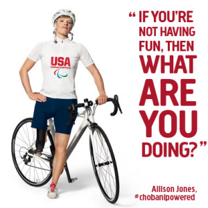 Allison Jones Chobani quote