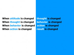 Best Attitude Quotes Ever When attitude is changed