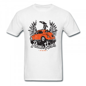 Solid Mens T Shirt Racing Car Vintage Quotes T-Shirts for Men(China ...