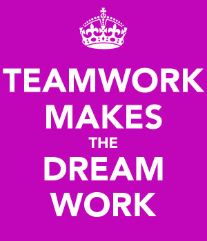 team work makes