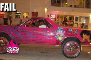 tags car dora fail funny cars funny fails pink rims