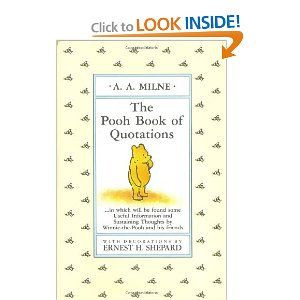 The Pooh Book of Quotations by Brian Sibley. $0.01. Publisher: Dutton ...