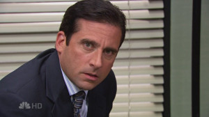 Michael Scott Michael in Fun Run