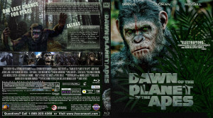 Dawn of the Planet of the Apes DVD Cover 2014