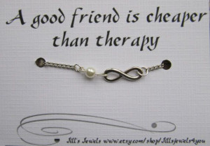 Quote Card - Friendship Bracelet - Quote Gift: Funny Friendship Quotes ...