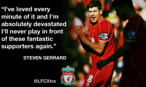 In quotes: Liverpool captain Steven Gerrard says his Anfield farewell