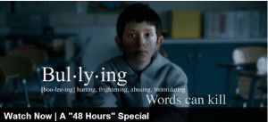 Added Friday, December 30, 2011, Under: Bullying: Words Can Kill