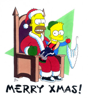 The Simpsons bart simpson christmas quotes sorry this is late tumblr ...