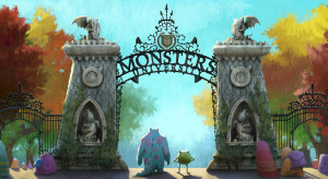 Monsters University Concept Art