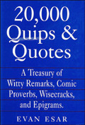 Evan Esar's 20,000 Quips and Quotes