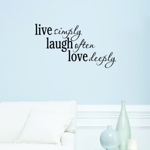 Live Laugh Love Wall Quotes™ Decal
