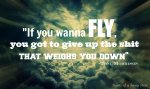 If you wanna fly... #travel #quotes