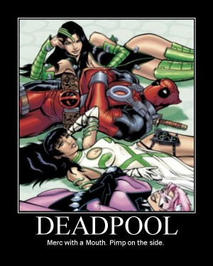 Deadpool motivational poster