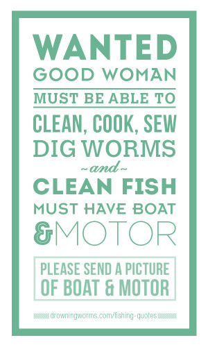 Wanted – Fishing Quote