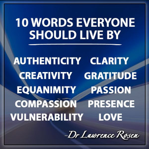 10 Words Everyone Should Live By- #quotes