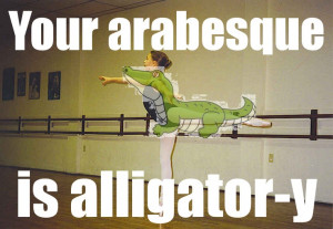 ... alligator-y!