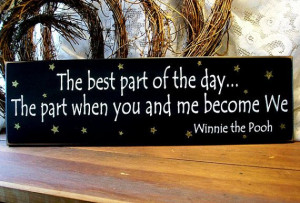 Valentine The best part of the day Wood Sign by CountryWorkshop, $22 ...
