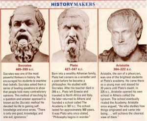 Greek gods and demigods history makers