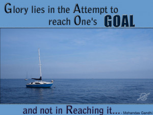 Reaching Goals Quotes Sayings To reach one's goal and