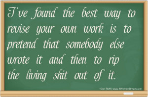 ... Success is the Result of Perfection With 18 Editing Quotes to Prove it