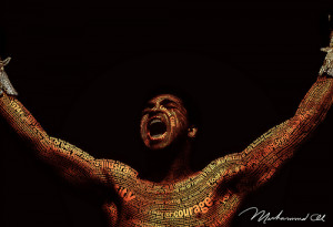 Muhammad Ali Typeface Portrait
