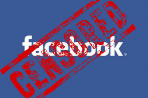 Facebook censorship in the UK