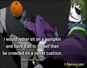 ... Have It all to Myself than be Crowded On a Velvet Cushion ~ Halloween
