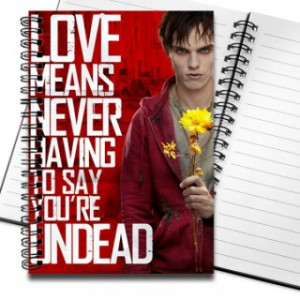 Warm Bodies Promo Poster with Quote Ver1 Notebook
