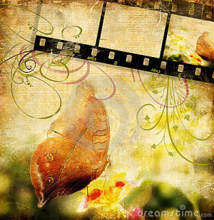 Stock Illustration: Retro butterfly. Image: 3791141