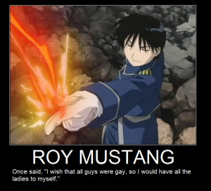 roy mustang demotivational