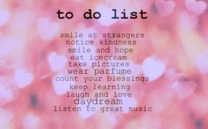 to do list | Words • Quotes • Sayings