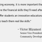 more important than ever that our young people acquire the financial ...