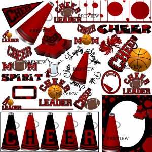 Cheer Red and Black