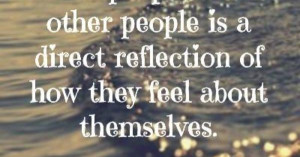 how you treat others