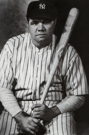 Babe Ruth, who played for the Baltimore Orioles, Boston Red Sox, and ...
