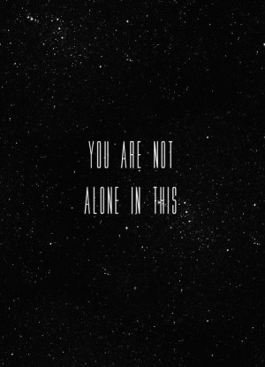 ... popular tags for this image include: alone, quotes, love and stars