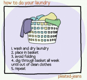 How to do laundry
