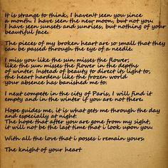 Most Beautiful Quotes Ever Written The most beautiful letter ever