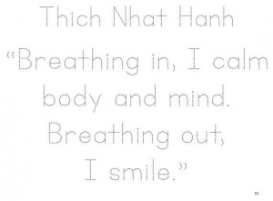 Enlightened Tracing Printables: Thich Nhat Hanh Quotes for the Family